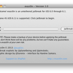 Tutorial: Jailbreak per iOS 6.0/6.1 con evasi0n