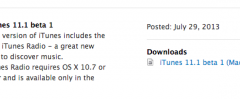 iTunes 11.1 beta, ora con iRadio