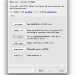 Jailbreak iOS 5 GM disponibile con redsn0w