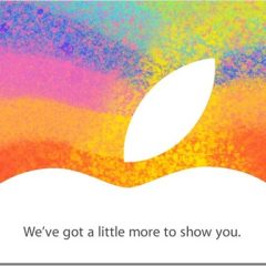 Ufficiale: evento Apple fissato per il 23 ottobre, in arrivo il mini iPad